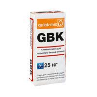 Quick-mix GBK. 72494. Зимняя клеевая смесь для пористого бетона, серая, 25 кг ЗИМНИЙ
